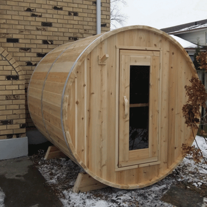 Canadian Timber Harmony Barrel Sauna (Electric Heated)