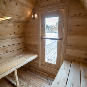 Canadian Timber MiniPOD Sauna (Electric Heated)