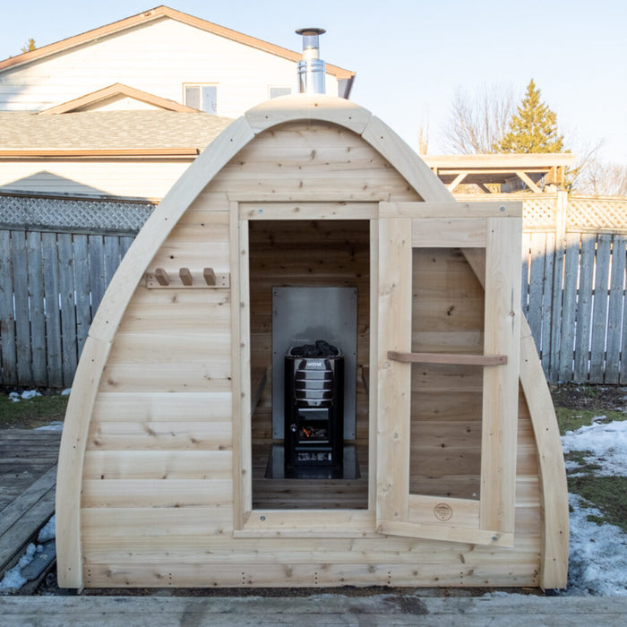 Canadian Timber MiniPOD Sauna (Electric Heated)