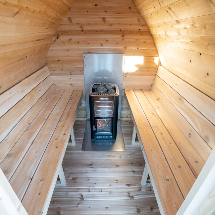 Canadian Timber MiniPOD Sauna (Electric Heated)