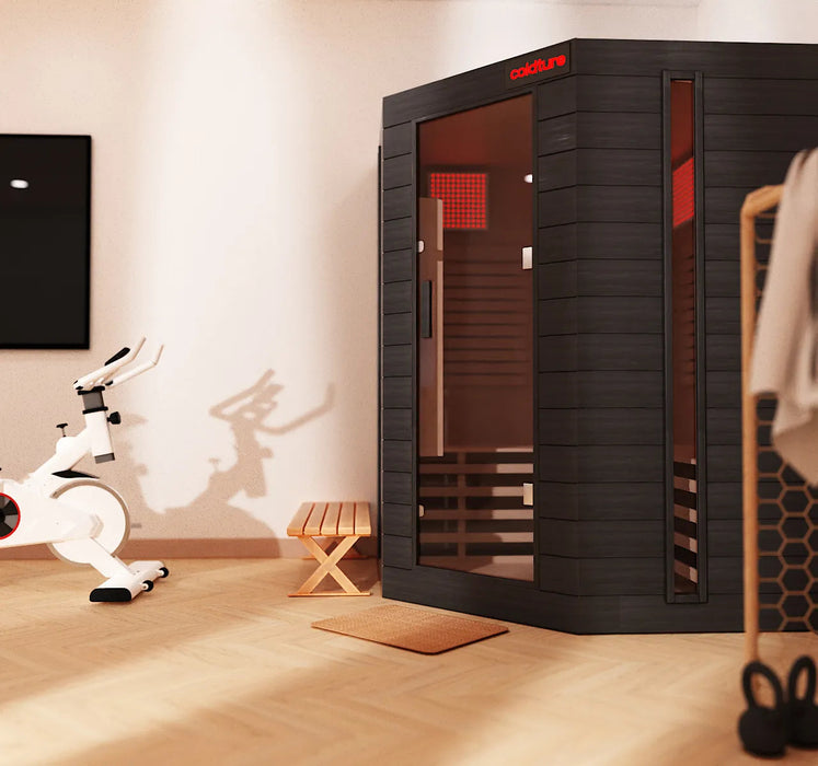 Coldture-The Pod Infrared Corner Sauna