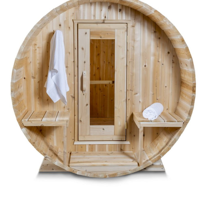 Canadian Timber Serenity Barrel Sauna (Electric Heated)