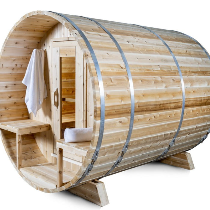 Canadian Timber Serenity Barrel Sauna (Electric Heated)