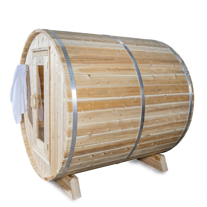 Canadian Timber Harmony Barrel Sauna (Electric Heated)