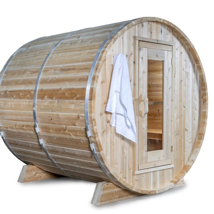 Canadian Timber Harmony Barrel Sauna (Electric Heated)