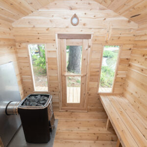 Canadian Timber Georgian Cabin Sauna (Electric Heated)