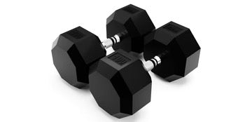 VTX 8-sided urethane dumbbell sets