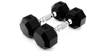 VTX 8-sided urethane dumbbell sets