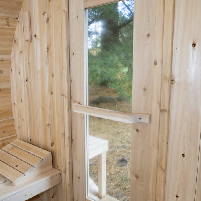 Canadian Timber Serenity Barrel Sauna (Electric Heated)