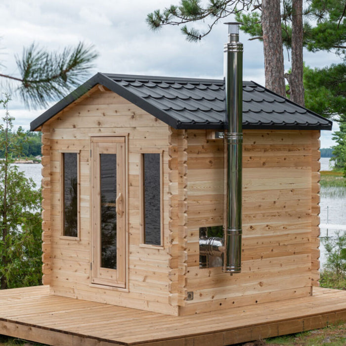 Canadian Timber Georgian Cabin Sauna (Electric Heated)