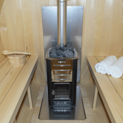 Canadian Timber Harmony Barrel Sauna (Electric Heated)