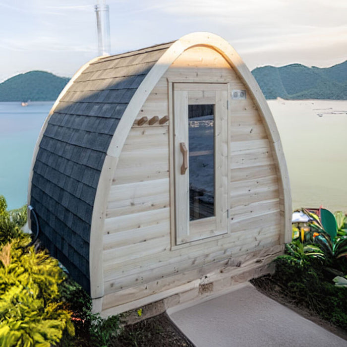 Canadian Timber MiniPOD Sauna (Electric Heated)