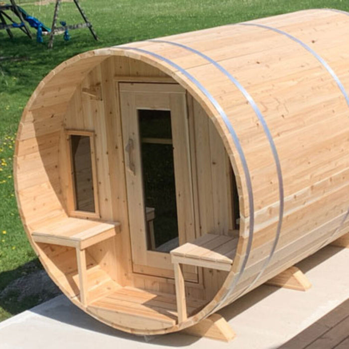 Canadian Timber Tranquility Barrel Sauna (Electric Heated)